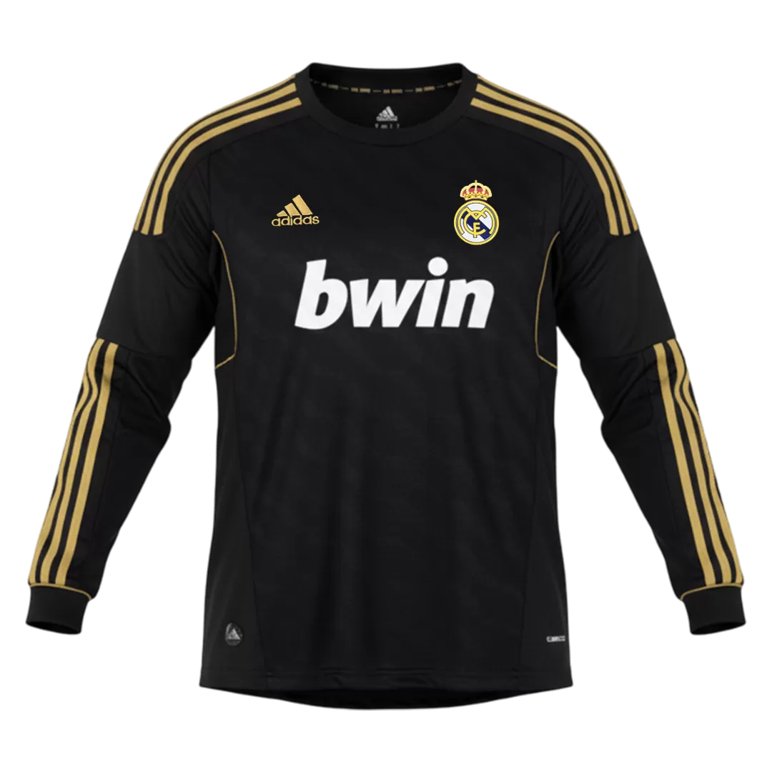 Retro Soccer Jersey Real Madrid Away Long Sleeve 2011/12