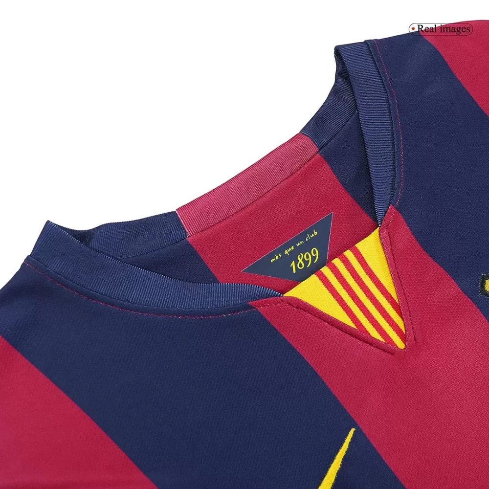 Vintage Soccer Jersey MESSI #10 Barcelona Home 2014/15 - Image 2