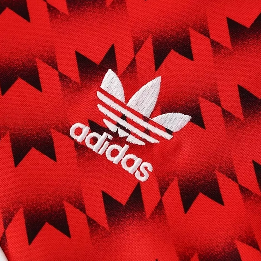 Manchester United Jacket Tracksuit 2025/26 Red&Black - Image 8