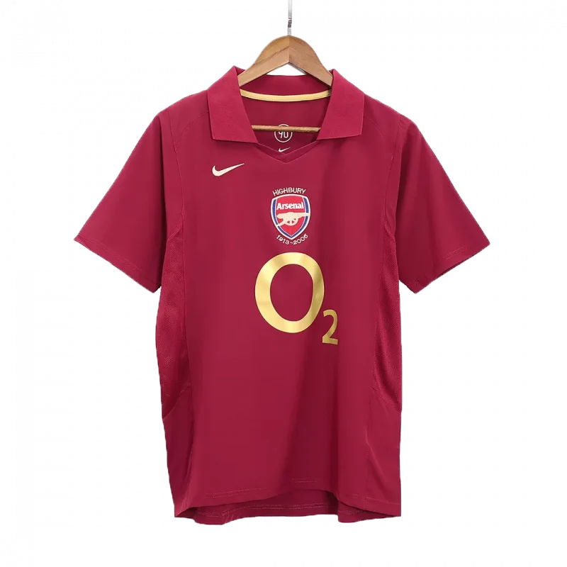 Vintage Soccer Jersey Arsenal Home 2005/06