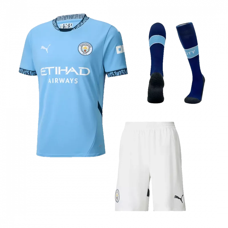 Manchester City Home Jerseys Full Kit