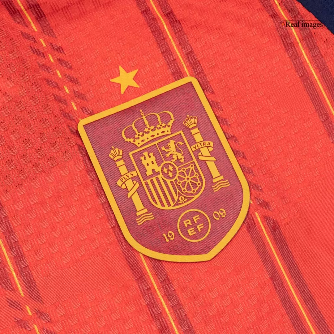 Spain Home Long Sleeve Player Version Jersey World Cup 2026 - Image 6