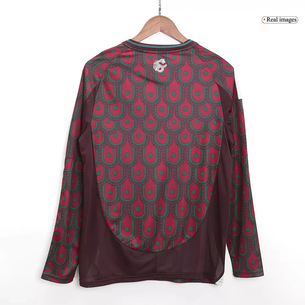 Mexico Home Long Sleeve Soccer Jersey Copa America - Image 5