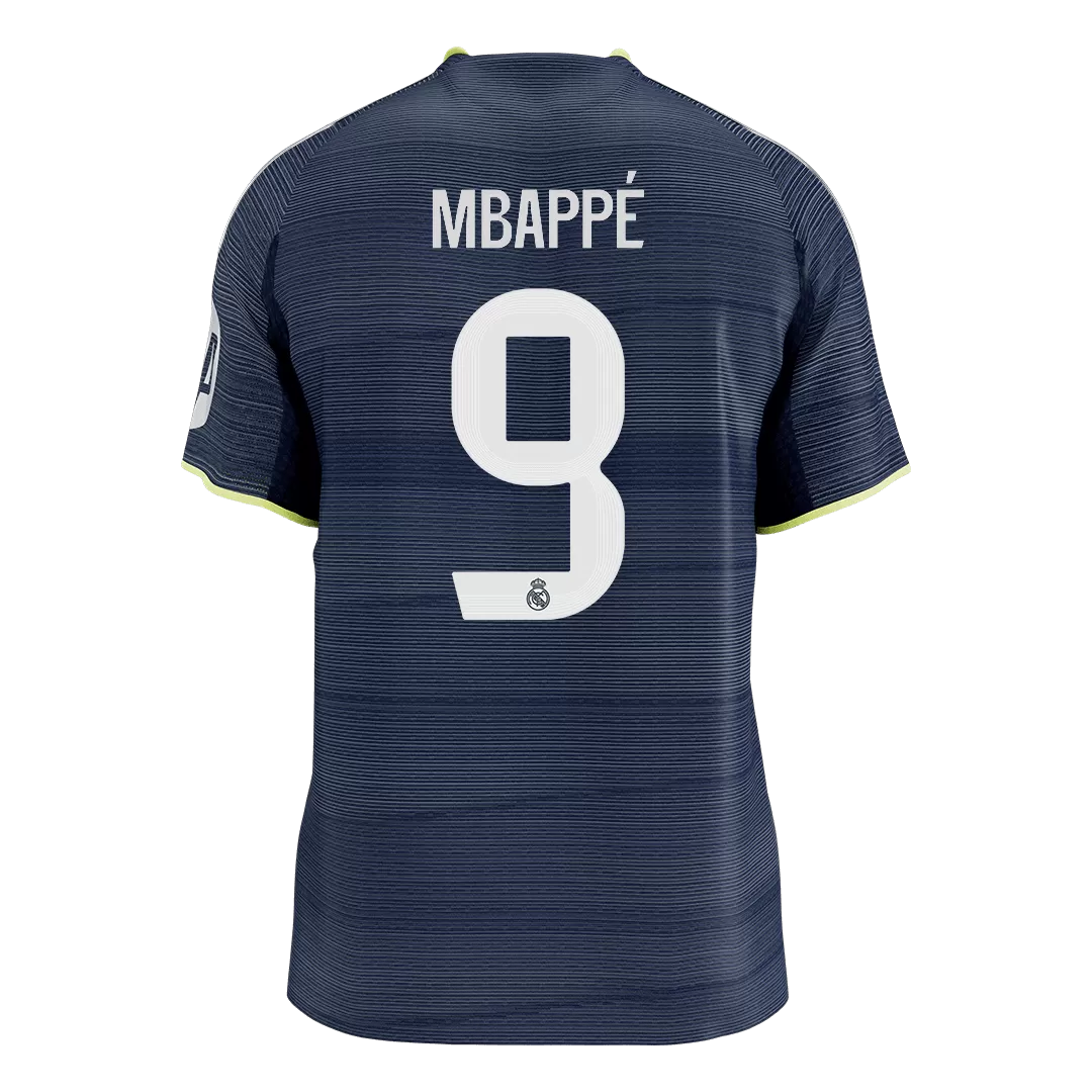 MBAPPÉ #9 Real Madrid Away Authentic Soccer Jersey 2025/26 - Image 2