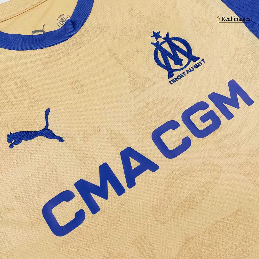 Marseille Fourth Away Soccer Jersey 2025/26 - Image 8