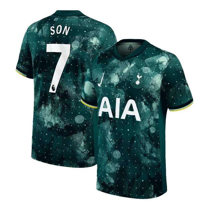 SON #7 Tottenham Hotspur Third Away Player Version Jersey