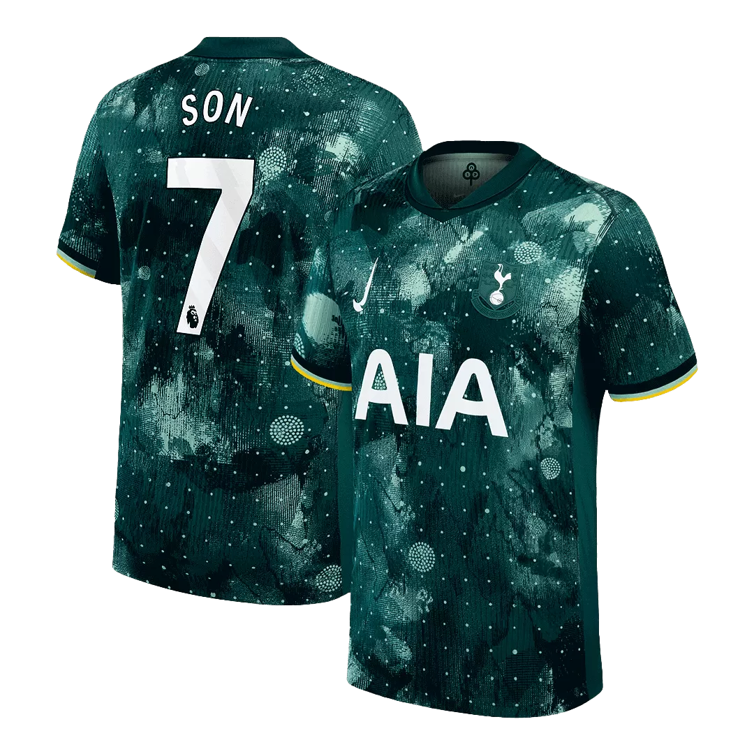 SON #7 Tottenham Hotspur Third Away Player Version Jersey