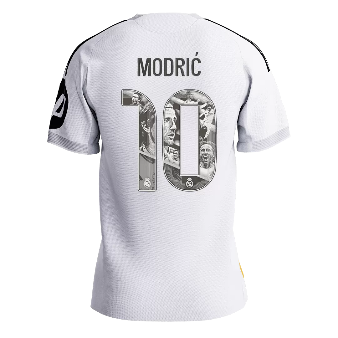 MODRIĆ Special #10 Real Madrid Home Authentic Soccer Jersey 2025/26 - Image 2