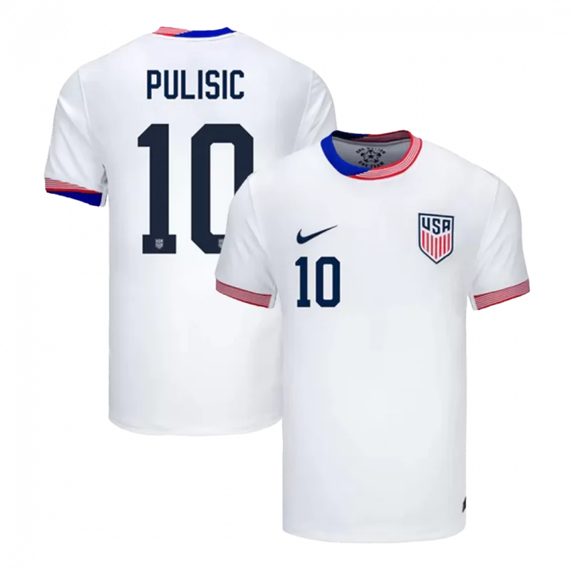 PULISIC #10 USA Home Soccer Jersey Copa America