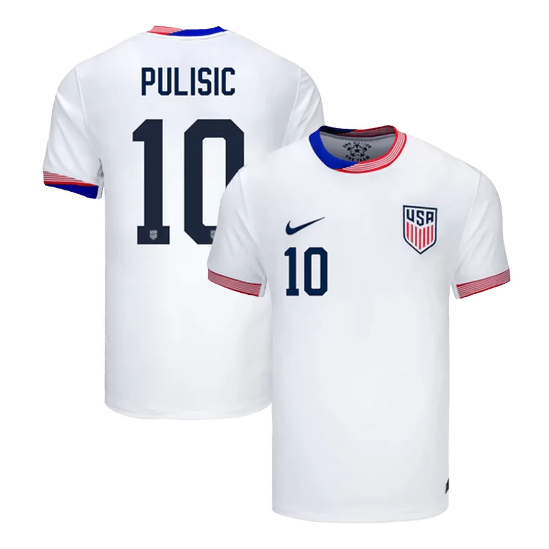 PULISIC #10 USA Home Soccer Jersey Copa America