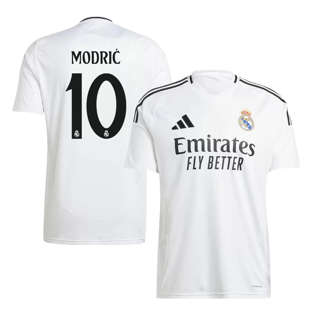 MODRIĆ #10 Real Madrid Home Soccer Jersey