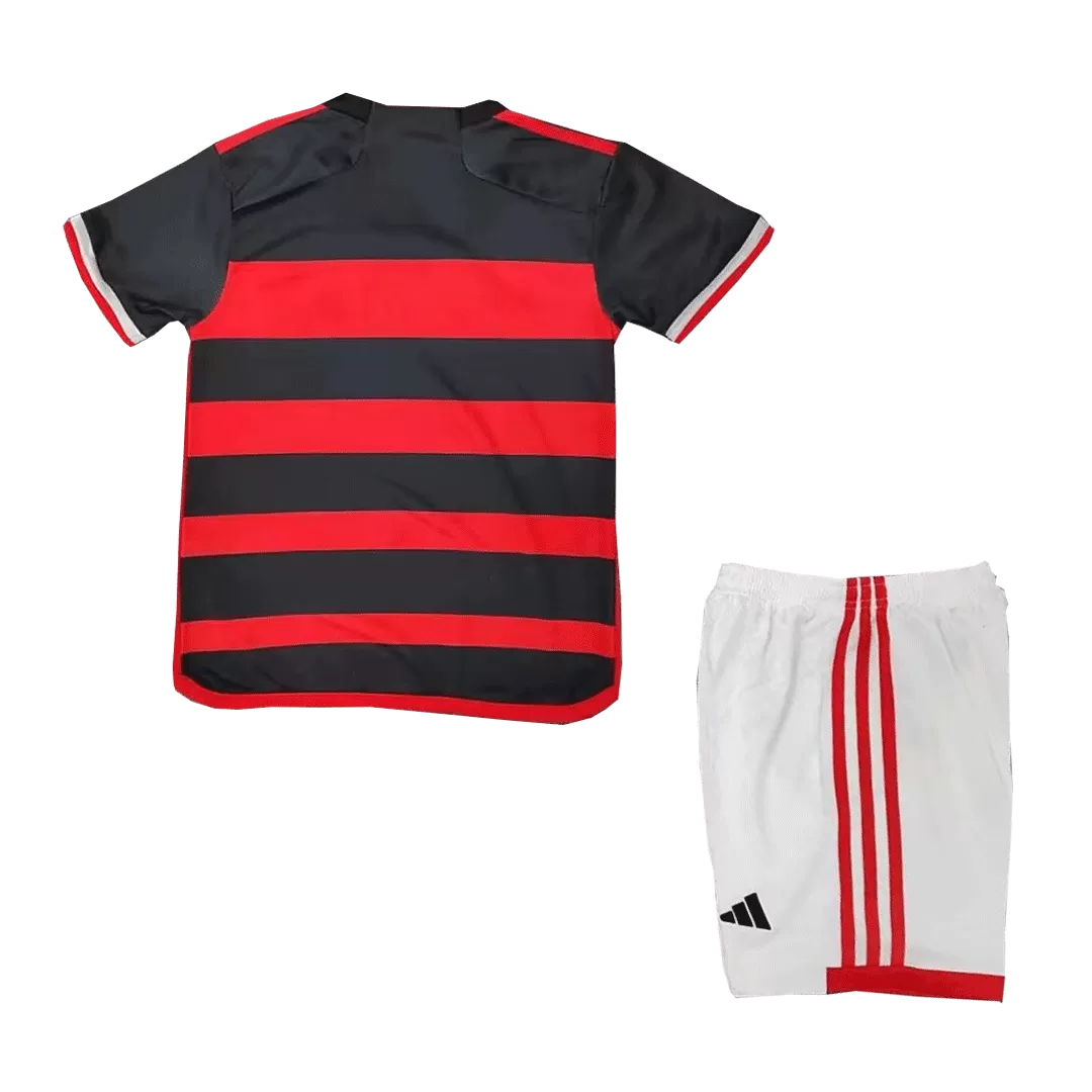 CR Flamengo Home Kids Soccer Jerseys Kit - Image 2