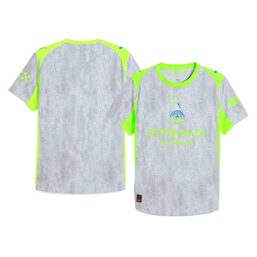 Manchester City Third Away Authentic Soccer Jersey 2025/26 - Image 3