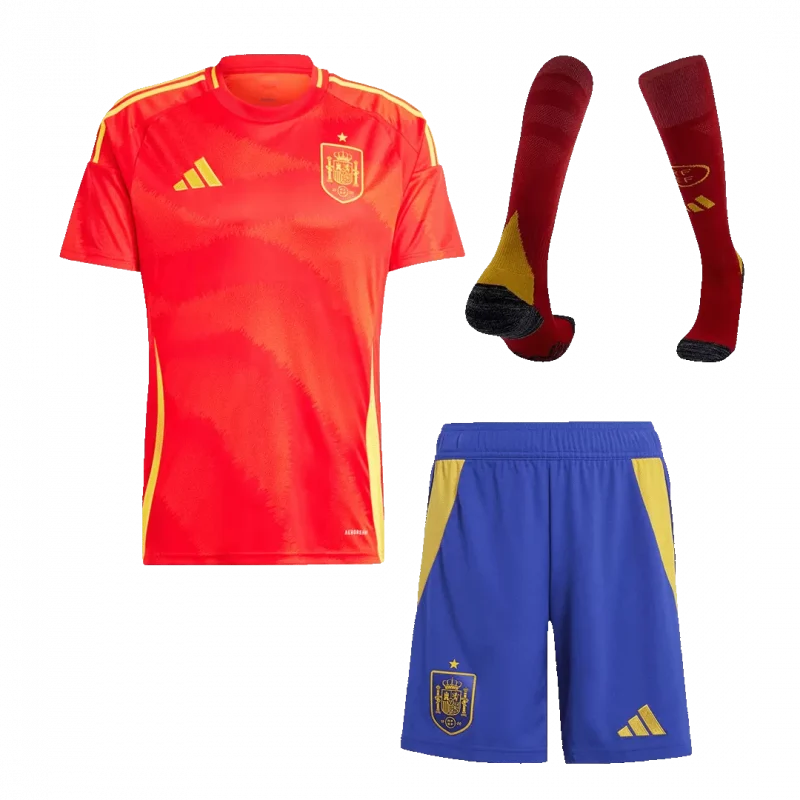 Spain Home Jerseys Full Kit EURO
