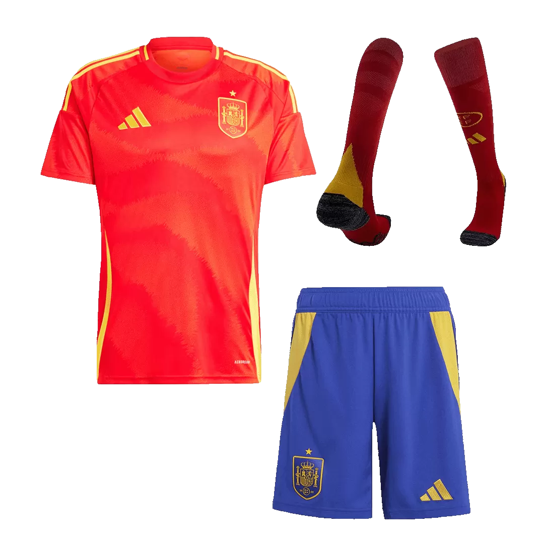 Spain Home Jerseys Full Kit EURO