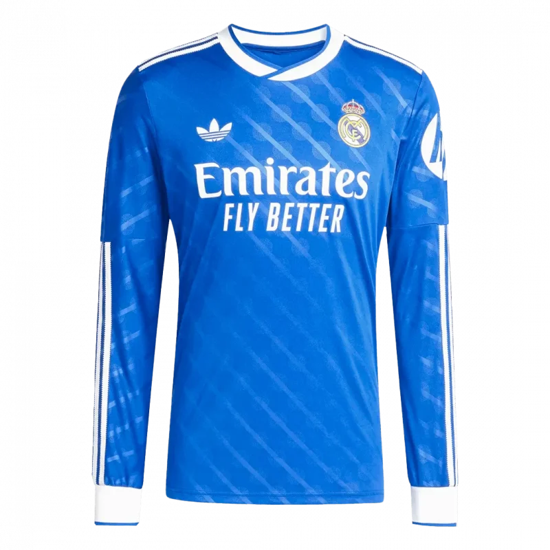 Real Madrid Third Away Long Sleeve Jersey 2025/26