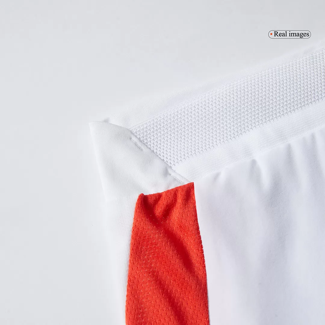 Manchester United Home Authentic Soccer Shorts - Image 7