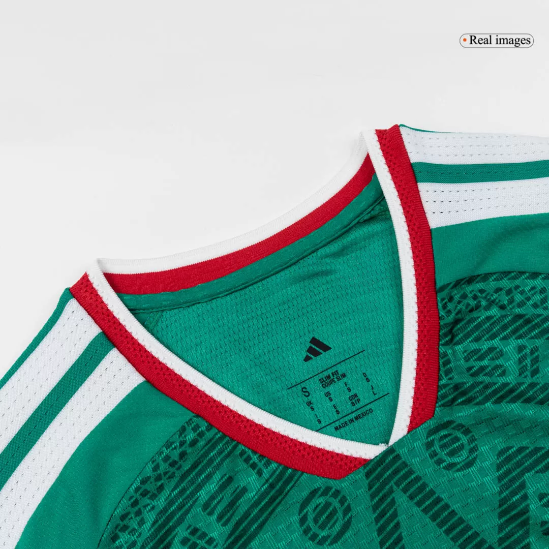 Mexico Home Long Sleeve Player Version Jersey World Cup 2026 - Image 5