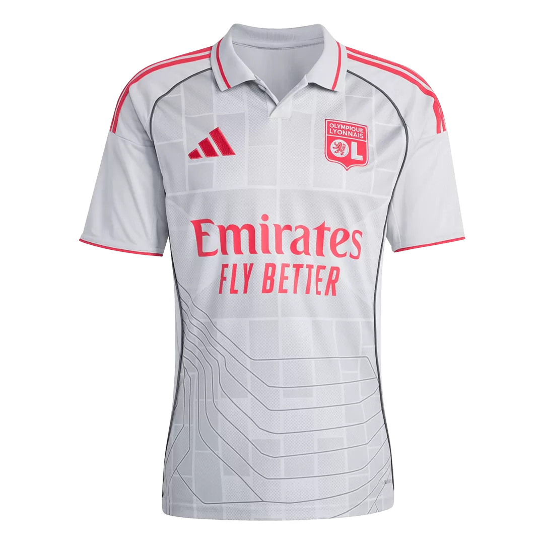 Olympique Lyonnais Third Away Soccer Jersey 2025/26 - Image 4