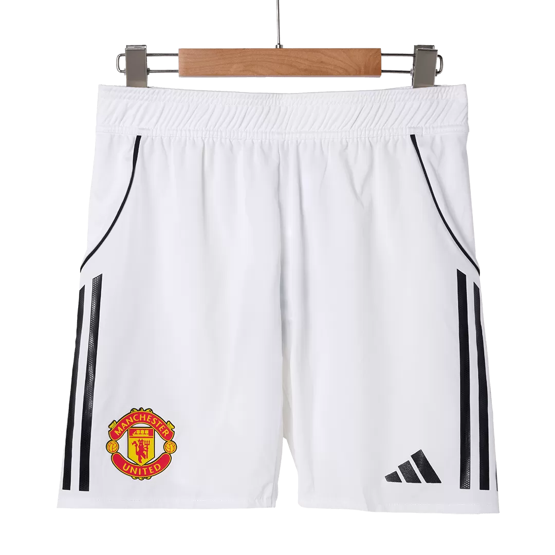 Manchester United Home Authentic Soccer Shorts 2025/26 - Image 3