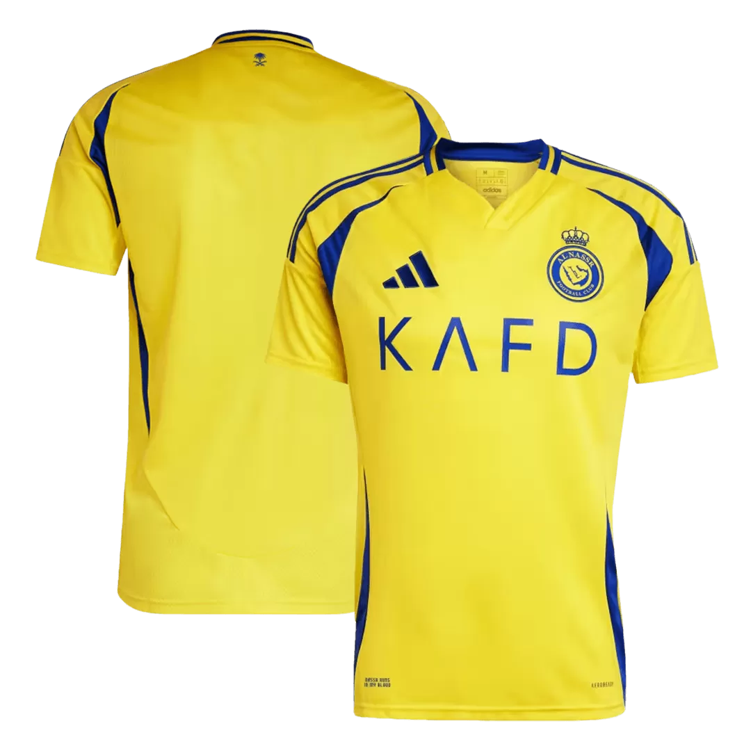 Al Nassr Home Soccer Jersey - Image 17