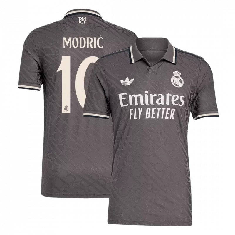 MODRIĆ #10 Real Madrid Third Away Authentic Soccer Jersey