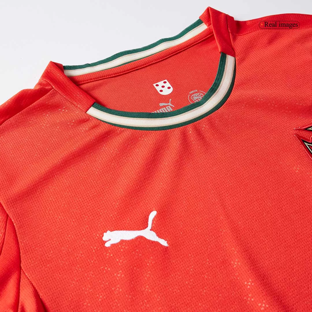 RONALDO #7 Portugal Home Long Sleeve Soccer Jersey 2025 - Image 6