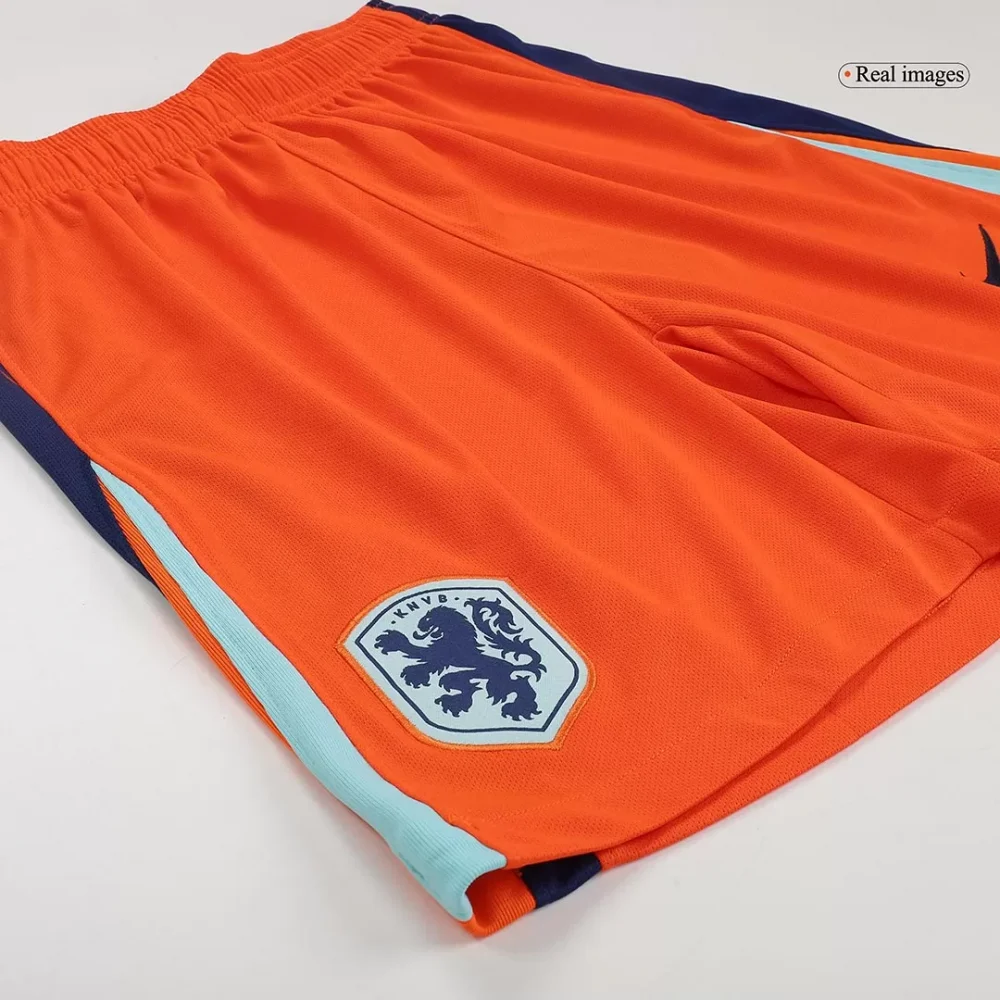 Netherlands Home Soccer Shorts - Image 8