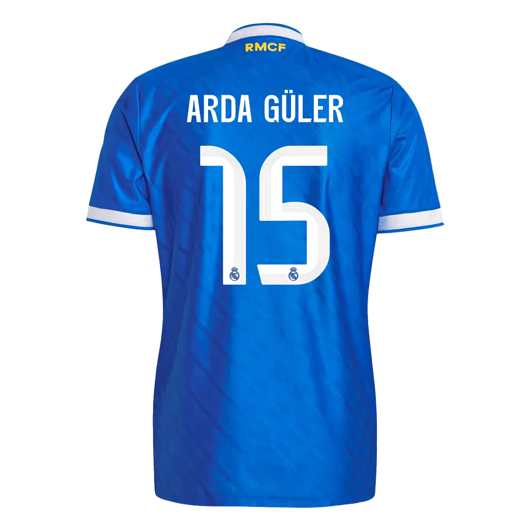 ARDA GÜLER #15 Real Madrid Third Away Player Version Jersey 2025/26 - Image 2