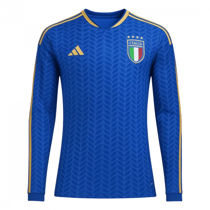 Italy Home Long Sleeve Jersey World Cup 2026