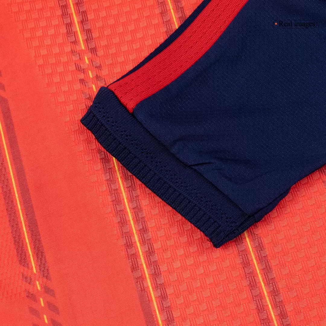 Spain Home Long Sleeve Player Version Jersey World Cup 2026 - Image 8