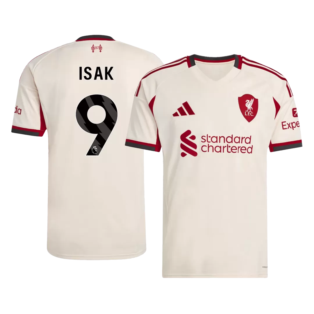 ISAK #9 Liverpool Away Soccer Jersey 2025/26