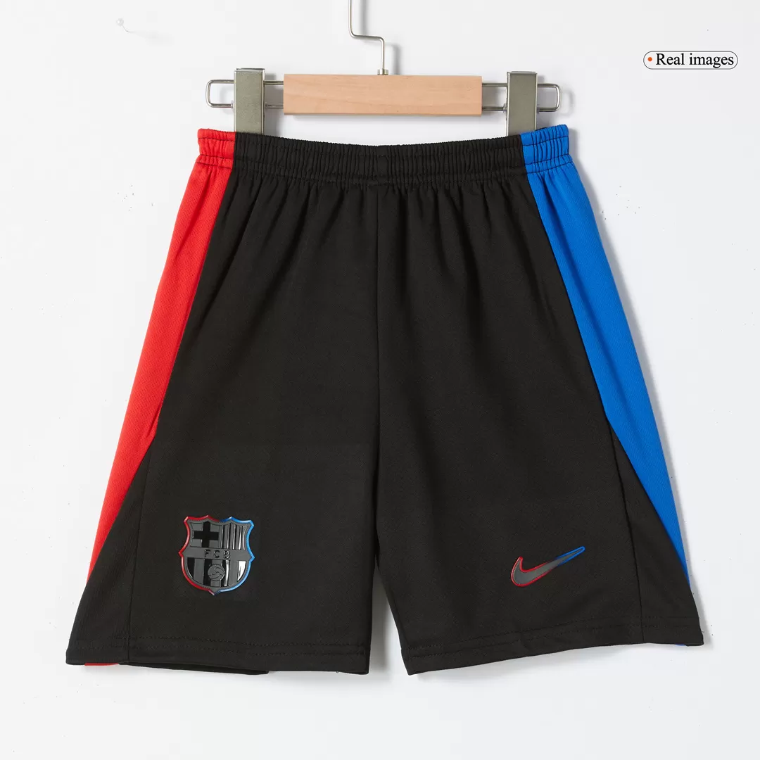 Barcelona Away Kids Soccer Jerseys Kit - Image 7