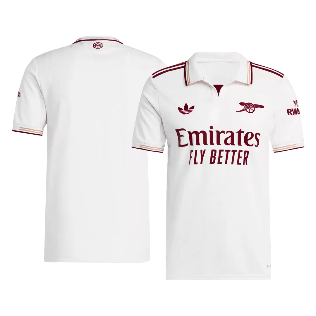 Arsenal Third Away Authentic Soccer Jersey 2025/26 - Image 3