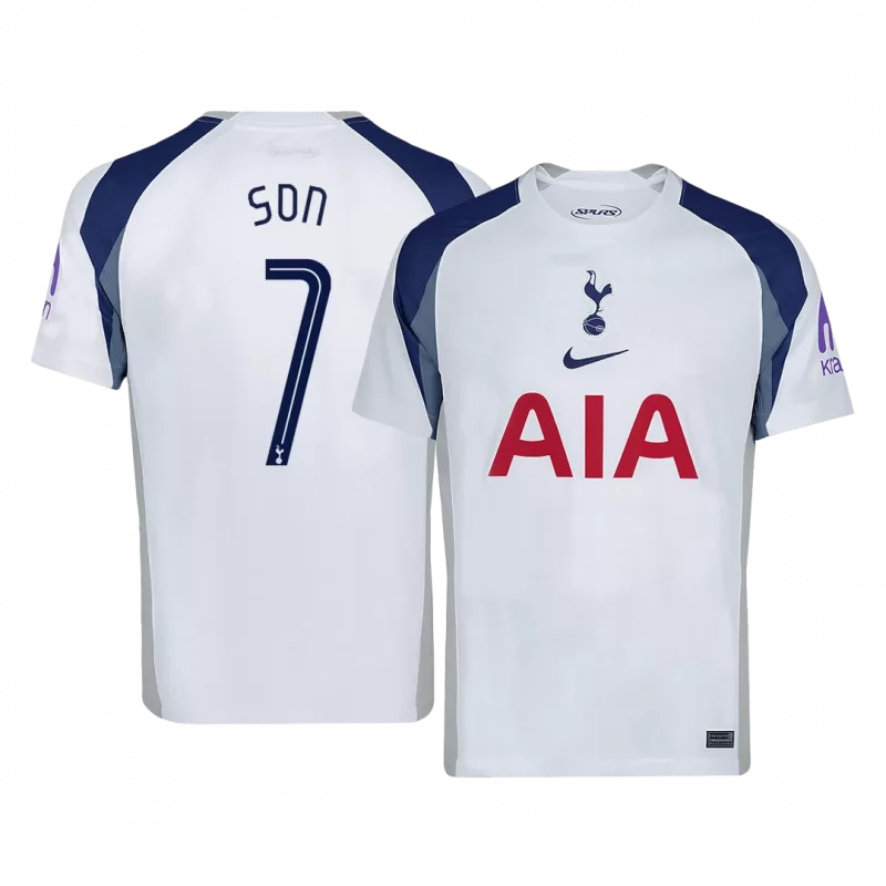 SON #7 Tottenham Hotspur Home Soccer Jersey 2025/26 -UCL