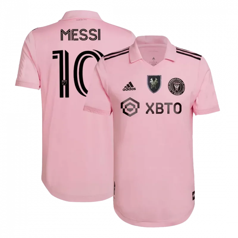 MESSI #10 Inter Miami CF "Messi GOAT" Home Authentic Soccer Jersey 2023