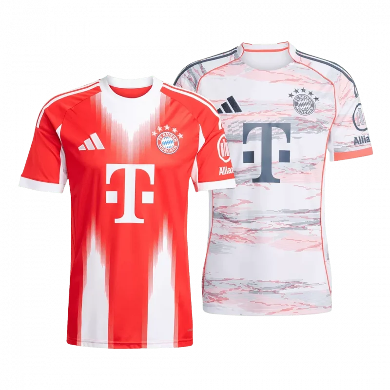 Bayern Munich Home Jersey 2025/26 & Bayern Munich Away Jersey 2025/26
