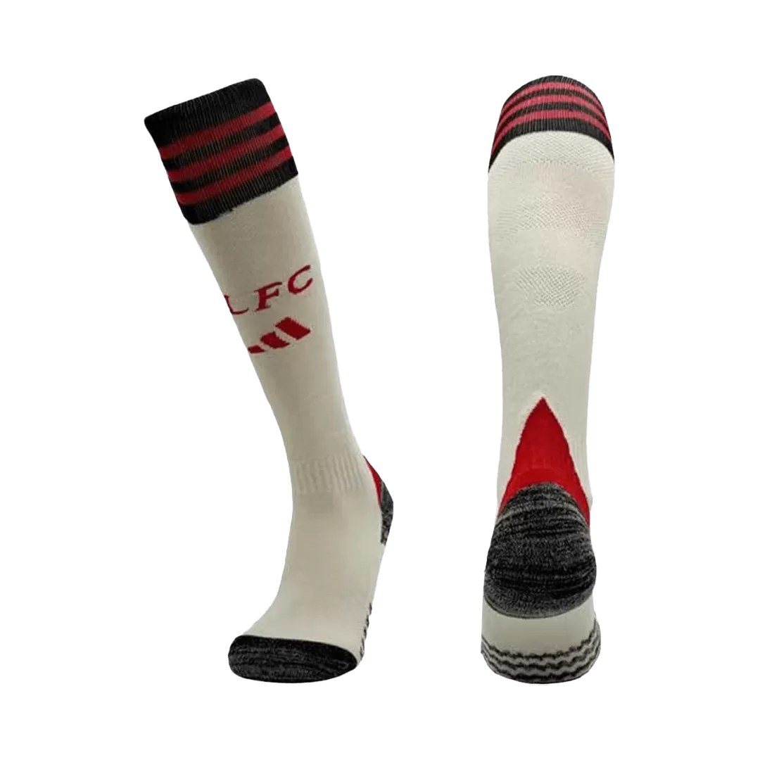 Liverpool Away Soccer Socks 2025/26 Kids