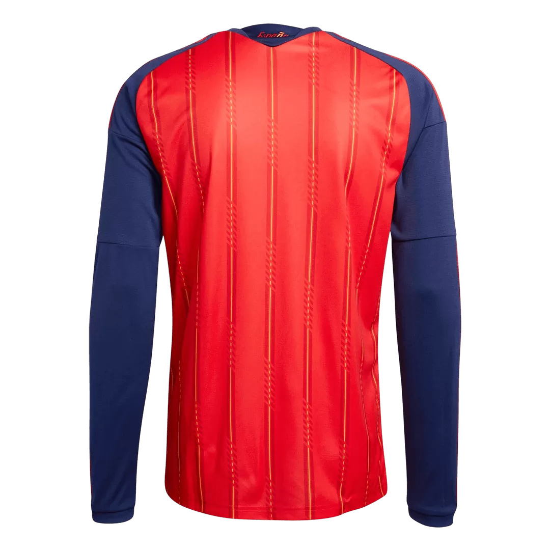 Spain Home Long Sleeve Jersey World Cup 2026 - Image 2