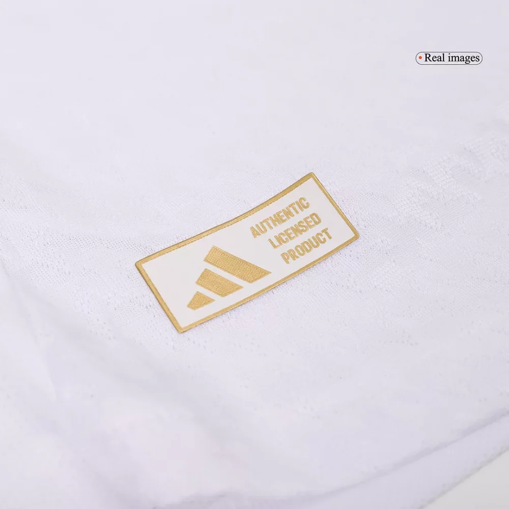 Authentic Real Madrid Home Long Sleeve Soccer Jersey - Image 14