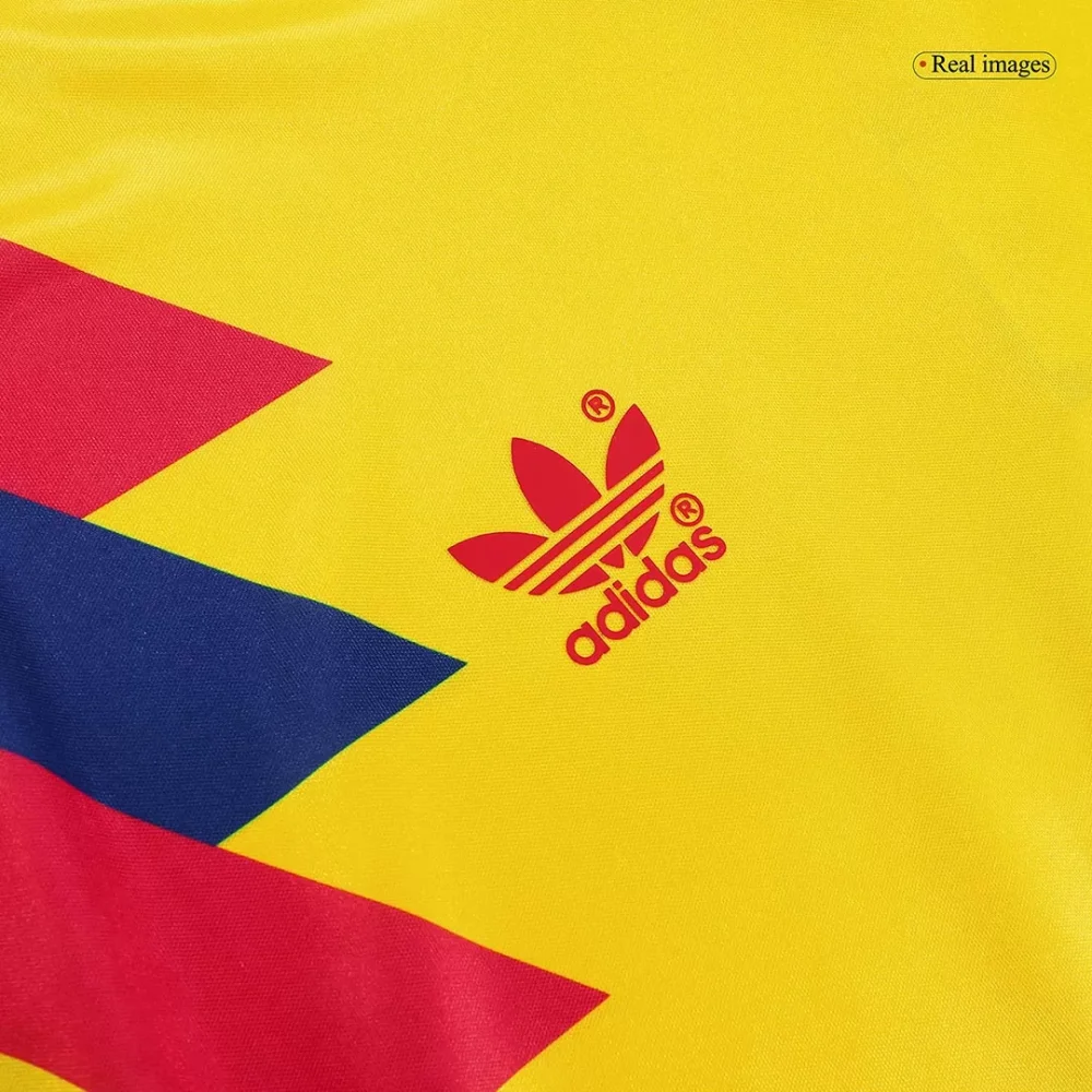 Vintage Soccer Jersey Colombia Home 1990 - Image 5