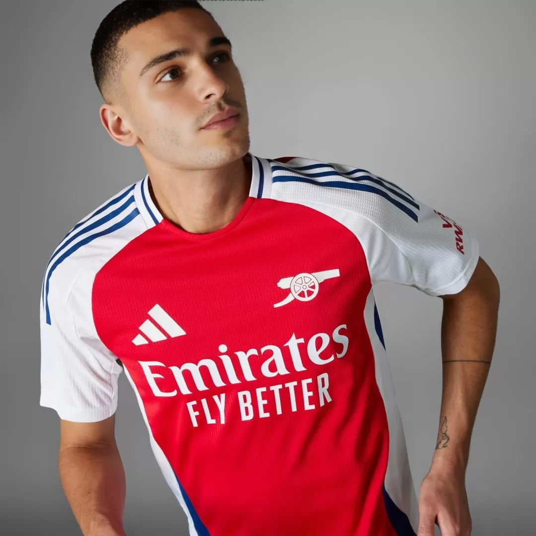 Arsenal Home Authentic Soccer Jersey - Image 4