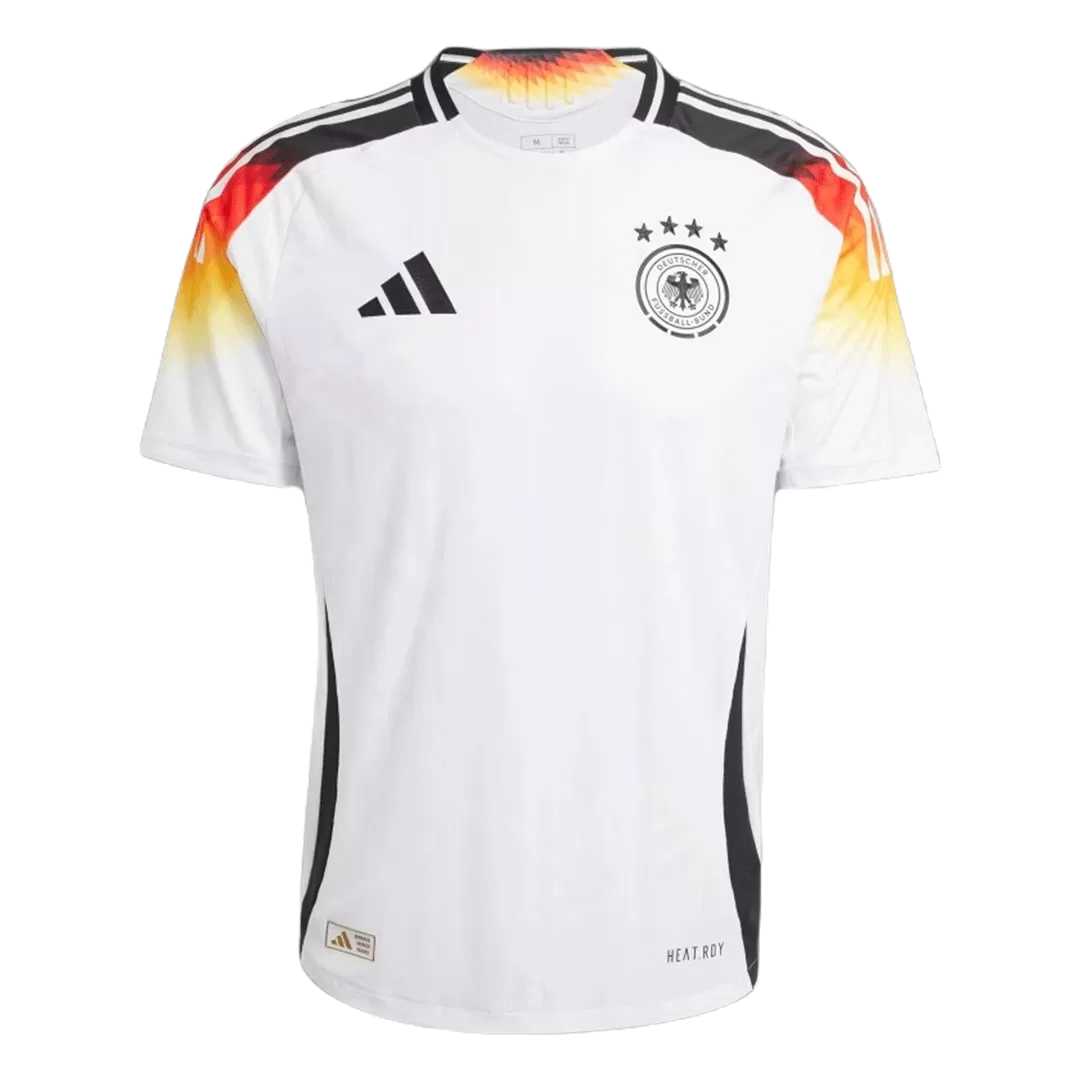Germany Home Authentic Soccer Jersey EURO