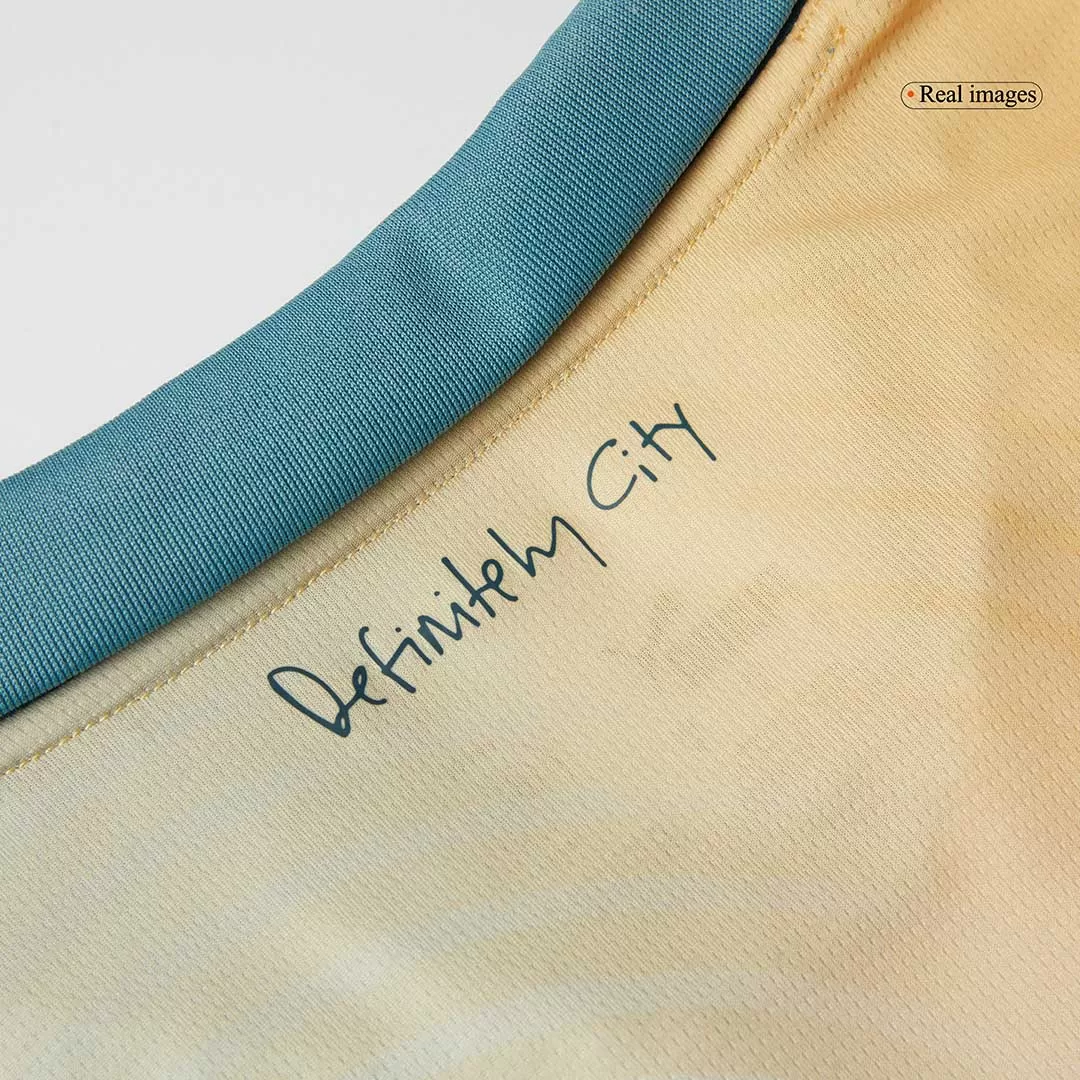 HAALAND #9 Manchester City Fourth Away Soccer Jersey - Definitely City - Image 10