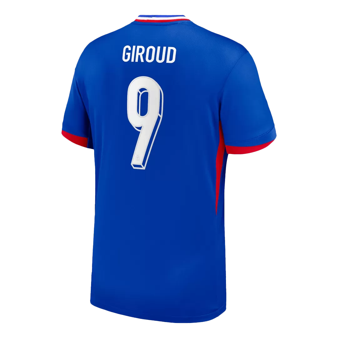 GIROUD #9 France Home Soccer Jersey - Image 3