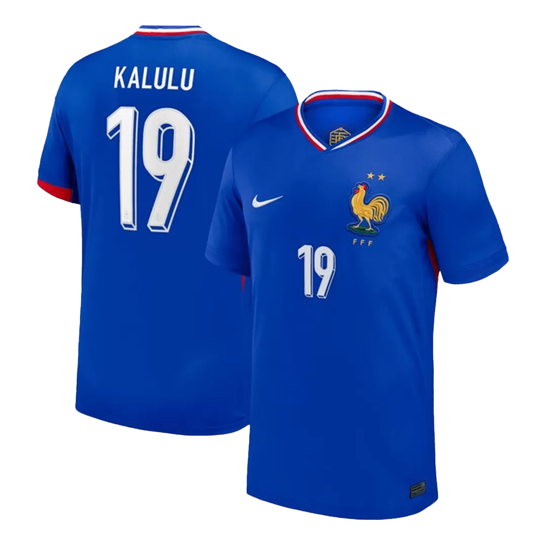 KALULU #19 France Home Soccer Jersey