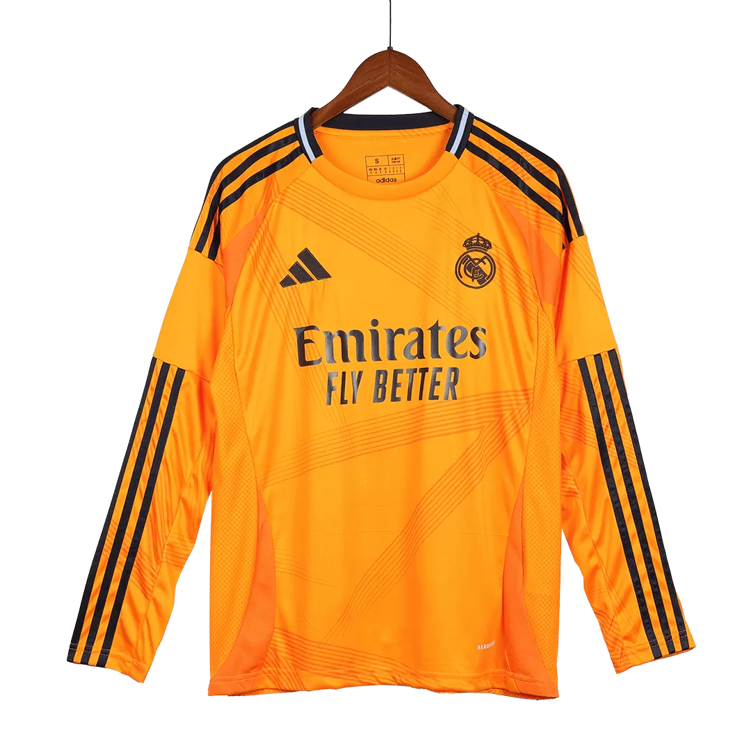 Real Madrid Away Long Sleeve Jersey - Image 3