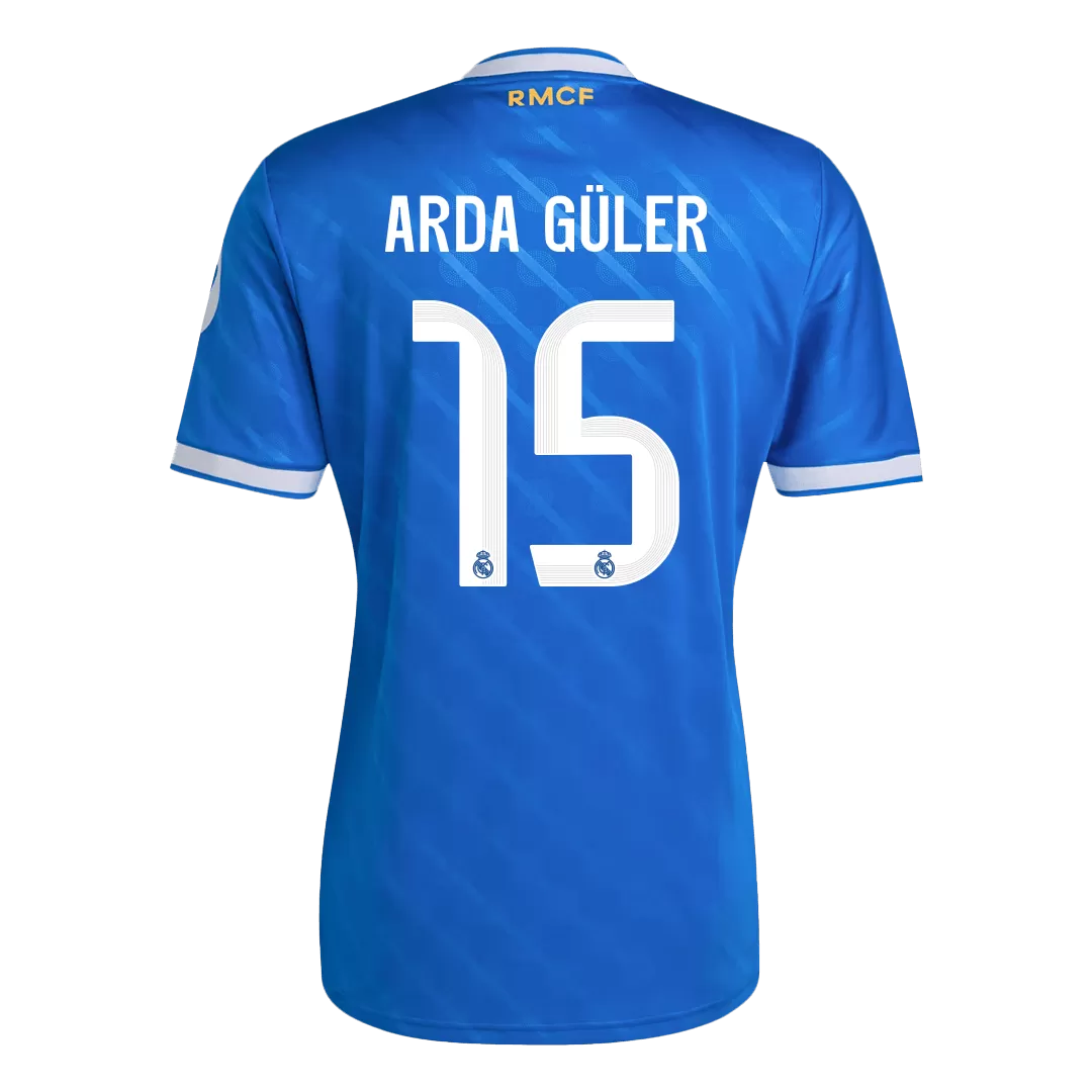 ARDA GÜLER #15 Real Madrid Third Away Soccer Jersey 2025/26 - Image 2