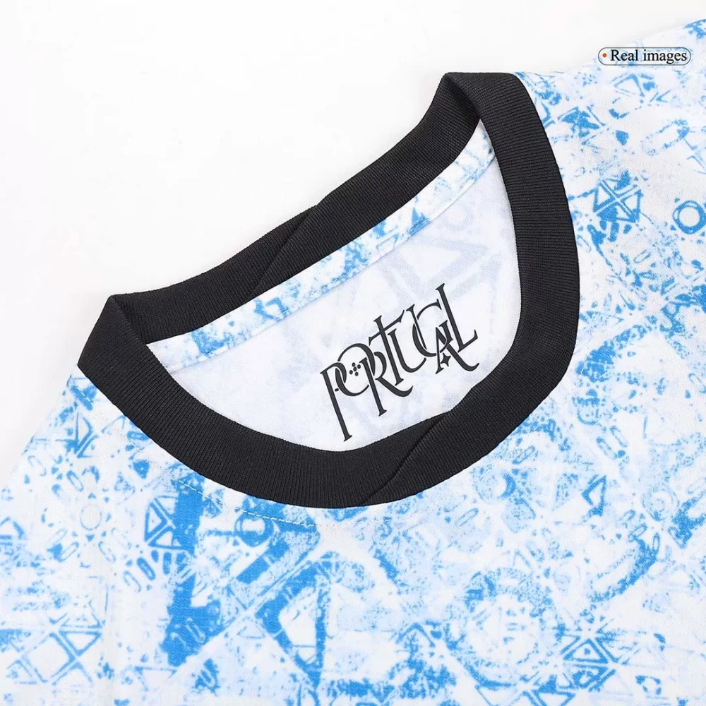 Portugal Away Kids Soccer Jerseys Full Kit EURO - Image 8