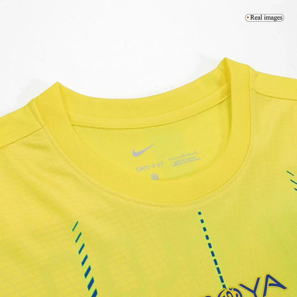 RONALDO #7 Al Nassr Home Soccer Jersey 2023/24 - Image 9